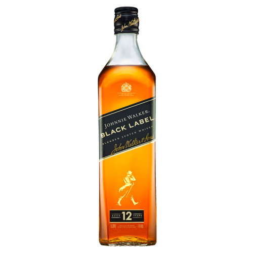 Johnnie Walker Black Label 12 Year Old Whisky 700ml