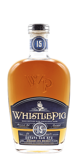 Whistle Pig Vermont New England Straight Rye Whiskey 15 Year Old