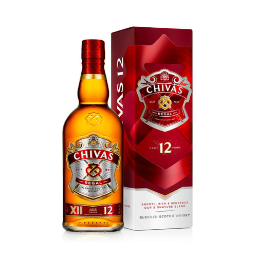 Chivas Regal 18 Year Old Gold Signature Whisky 700ml - The Wine
