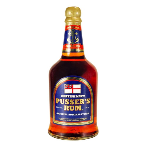 Pussers Blue Label British Navy Rum 700mL