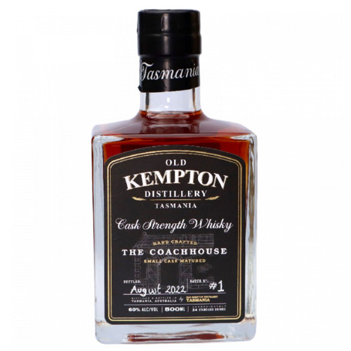 Old Kempton The Coachhouse Cask Strength Tasmanian Whisky 500ml