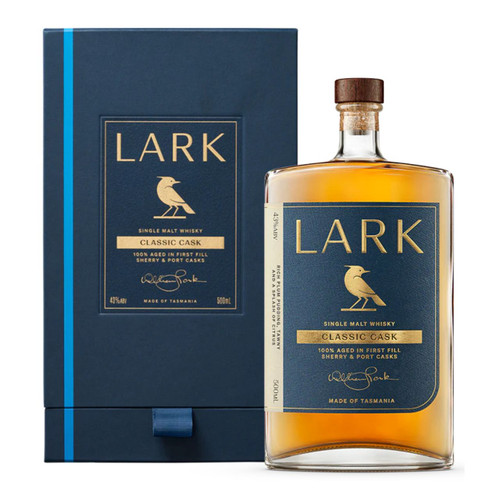 Lark Classic Cask Single Malt 500mL