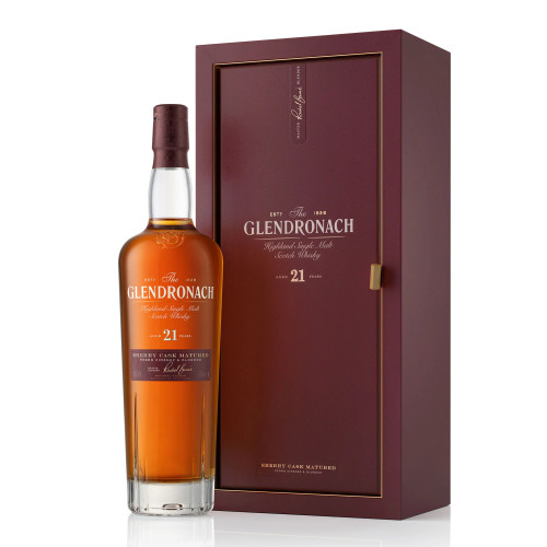 Glendronach 21 Year Old Highland Single Malt Scotch Whisky 700mL