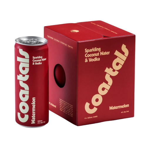 Coastals Watermelon Case (16x 320ml Cans)