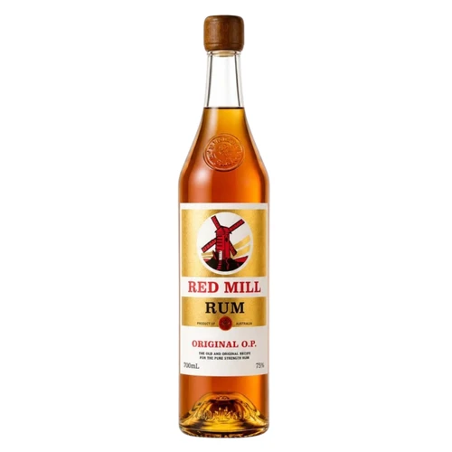 Red Mill Original O.P. (Overproof) Rum 55% 700mL