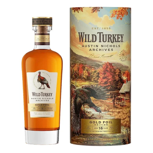 Wild Turkey Austin Nichols Archives Gold Foil Edition 16yo Bourbon 700mL
