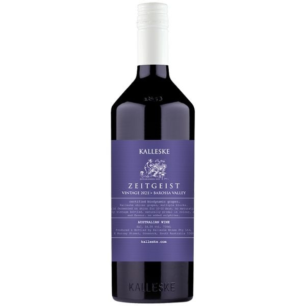 Kalleske Zeitgeist Preservative-Free Shiraz 2025