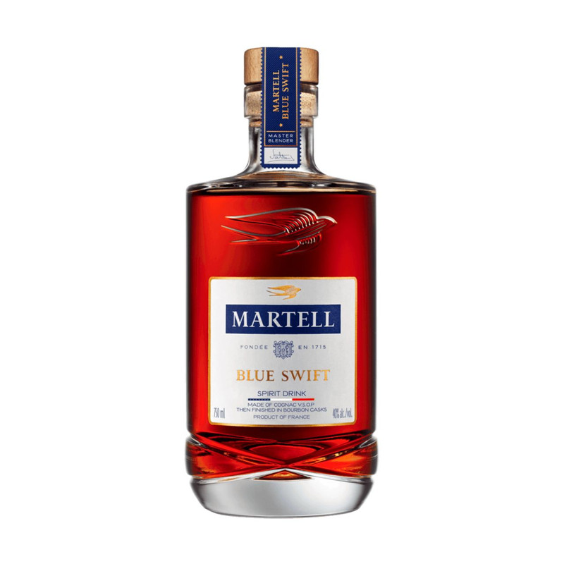 Martell France Cognac Blue Swift Bourbon Finish VSOP