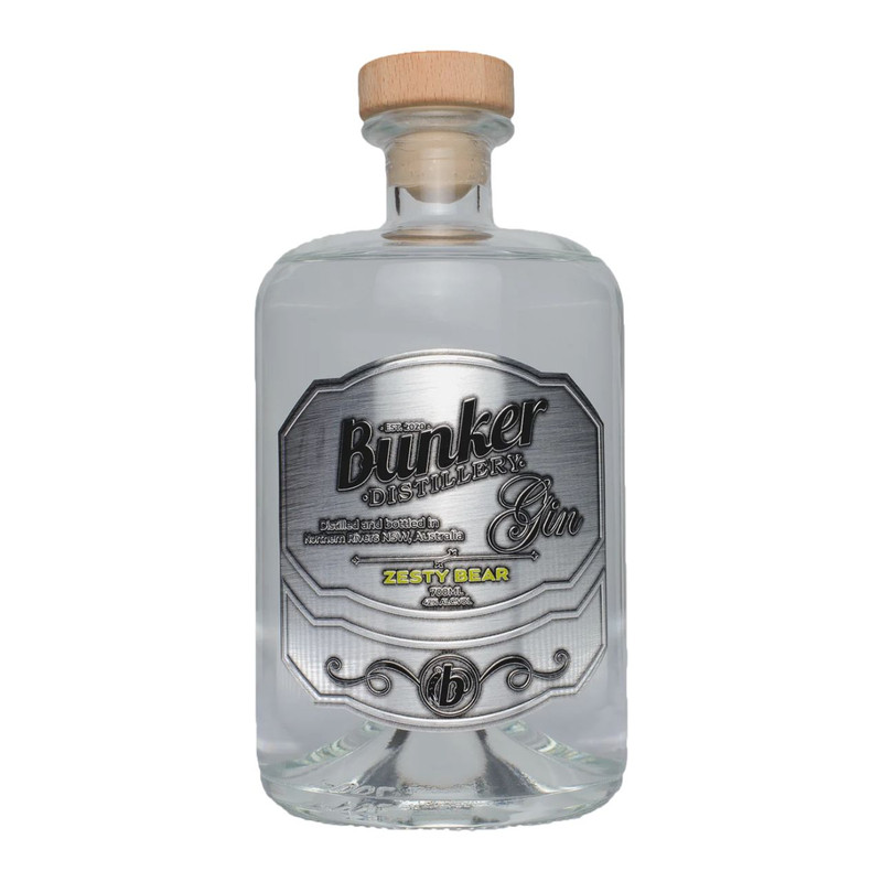 Bunker Distillery Zesty Bear Citrus Gin 700mL