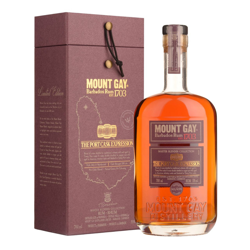 Mount Gay The Port Cask Expression Cask Strength Rum 55% 700ml