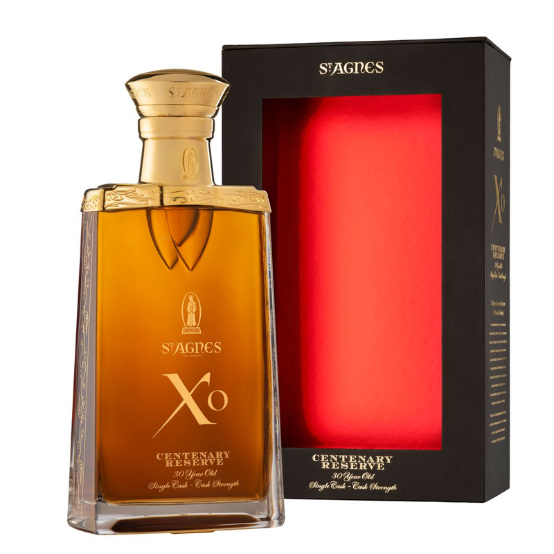 St Agnes 30 Year Old Cask Strength Centenary Reserve  XO Brandy 700ml