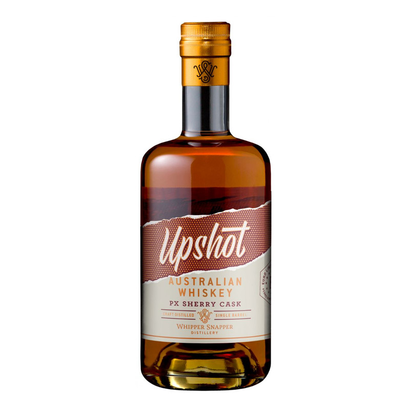 Whipper Snapper Distillery Upshot Australian Whiskey PX Sherry Cask 700ml