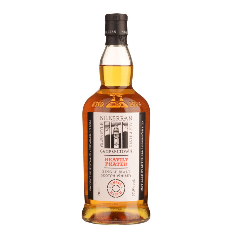 Glengyle Distillery Kilkerran Heavily Peated Batch 12yo Single Malt 58.4% 700mL