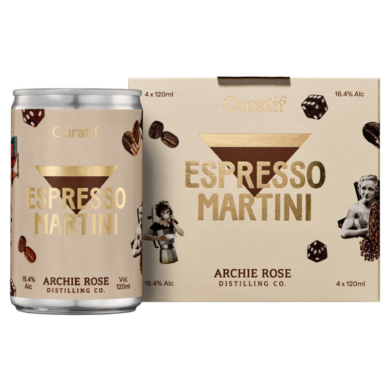 Curatif Espresso Martini 120mL 4 PACK