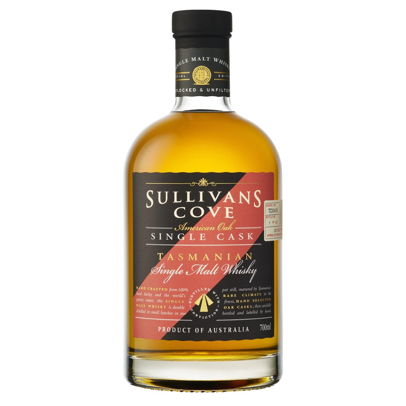 Sullivans Cove #TD0449 Second Fill American Oak Single Malt Whisky 700ml