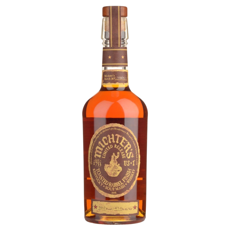 Michter's Limited Release Toasted Barrel Finish Sour Mash Whiskey 43% 700mL