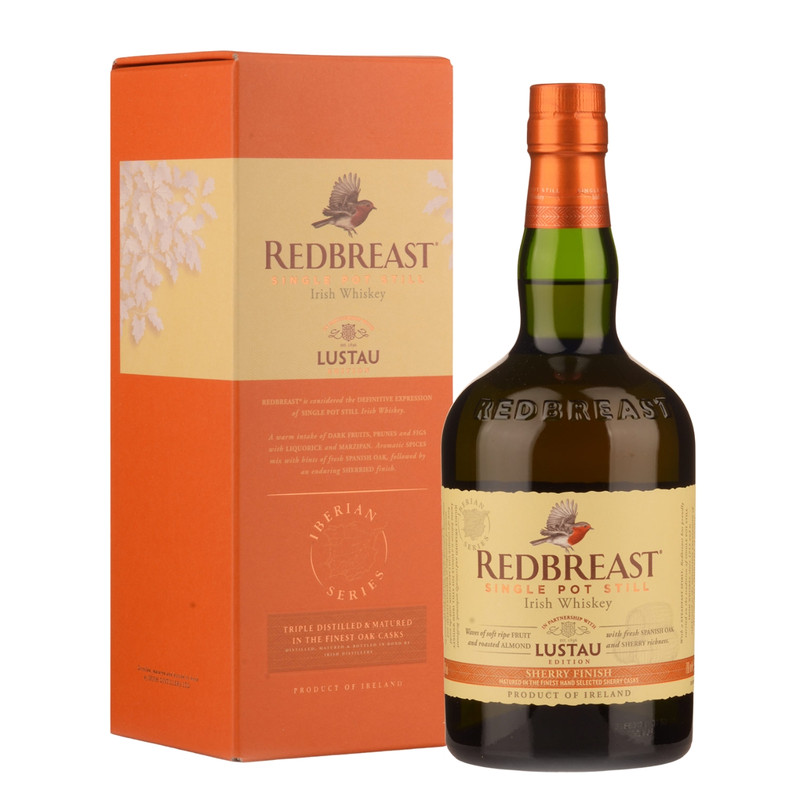 Redbreast Lustau Edition Sherry Finish Single Pot Still Irish Whiskey 700mL