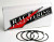 RACE ENGINEERING RINGS: 1/16" x 1/16" x 3mm Moly Rings 3.825" Low Tension O