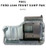 KEVKO: Oil Pan for FORD 2300 Front Sump Pinto Chassis