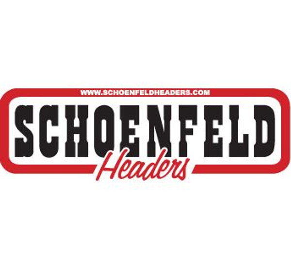 SCHOENFELD HEADERS:  J-BEND 1- 3/4"