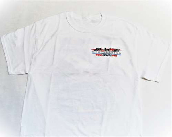 RACE ENGINEERING: WHITE T-SHIRT SMALL ALL COTTON