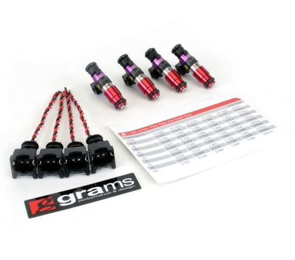 Grams Performance: 1150cc Injector Kit for K series, D17, '06+ S2000 