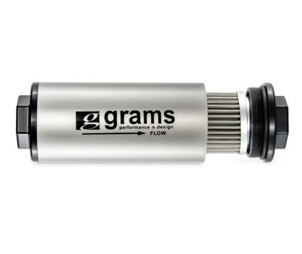 Grams Performance: Fuel Filter 100 Micron w/ -8 AN