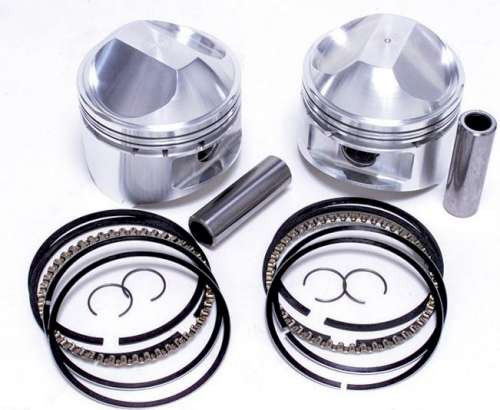 JE PISTONS: HARLEY SHOVEL HEAD 3.528" Bore 10.5:1 Comp. 