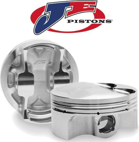 JE PISTONS: HONDA H22A 87.5mm 9:1 Asymmetrical +Rings 