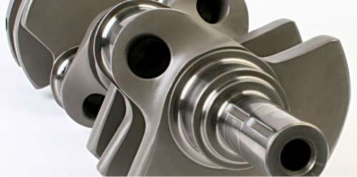 K1 4340 FORGED CRANK: SB CHRYSLER 360 4.000"