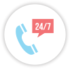24 HOURS SUPPORT