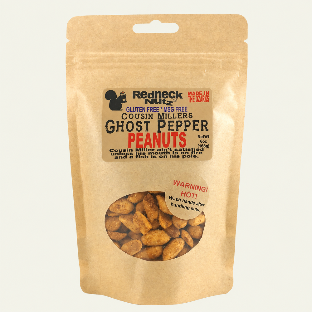 Ghost Pepper Redneck Nutz | Spicy Peanuts from Uranus
