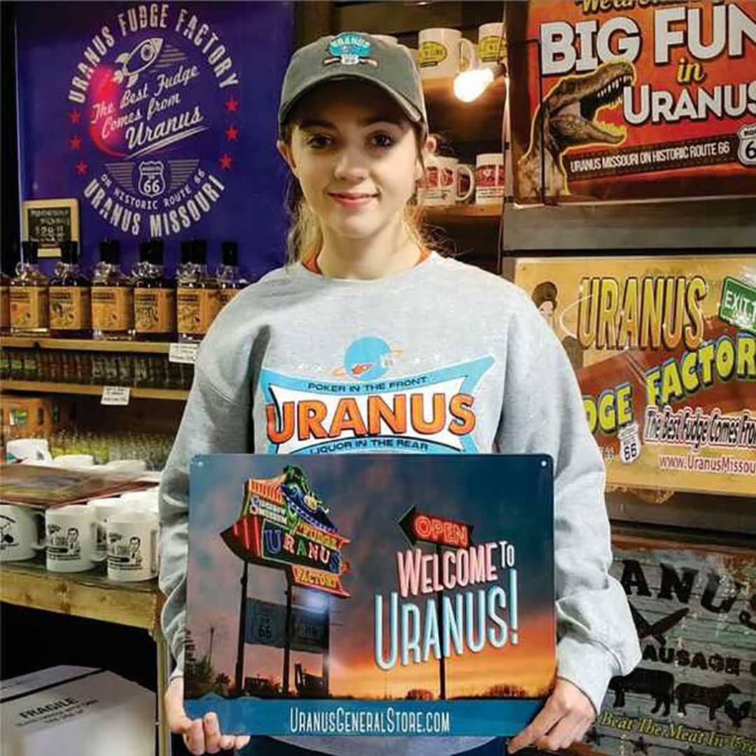 小物 Uranus Welcome to Uranus Sign | Uranus Fudge Factory