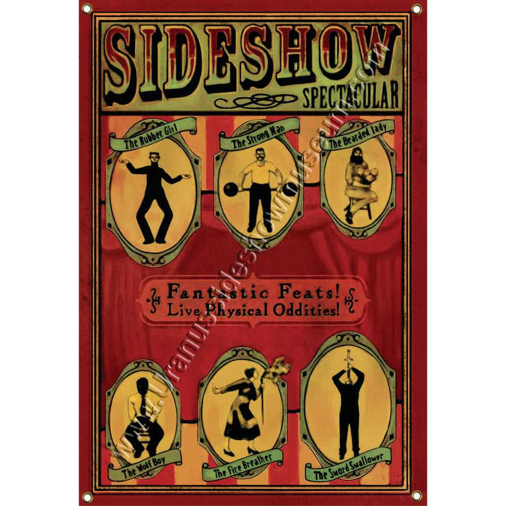 Sideshow Spectacular Sideshow Banner | Uranus Fudge Factory