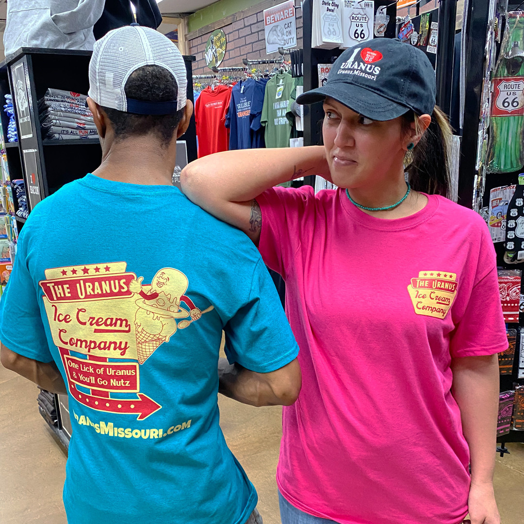 Uranus Ice Cream Company T-Shirt | Uranus Fudge Factory