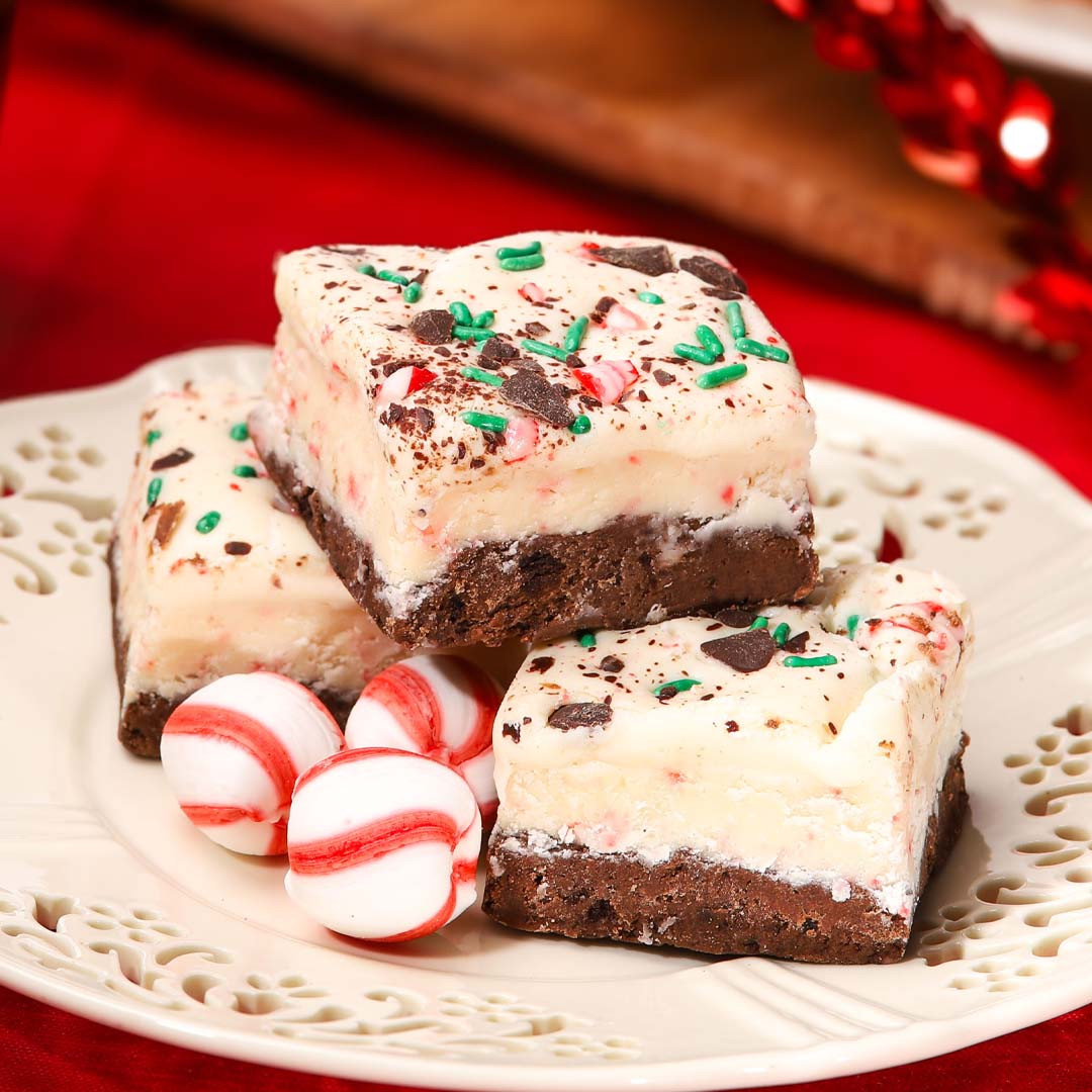 テレビ FUDGE White Chocolate Peppermint Cheesecake Fudge | Uranus Fudge Factory