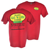 Red Uranus Gas N Lube novelty t-shirt.