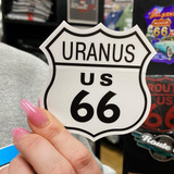 Uranus 66 Shield Logo Sticker