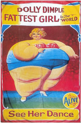 Behind the Banner: Dolly Dimples, The Sideshow Fat Lady
