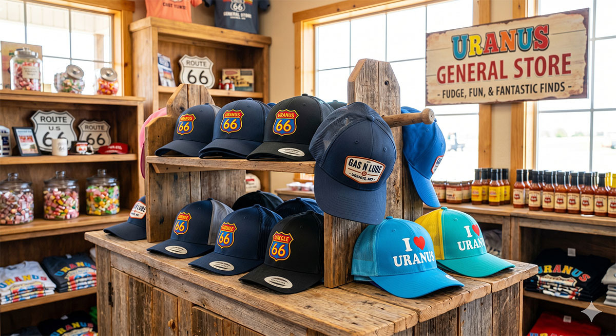 Funny Hats from Uranus: Why the Best Uranus Hats Come from the Heart of Route 66