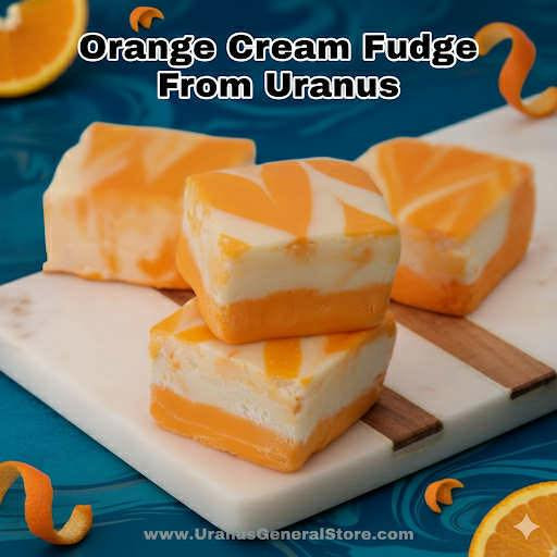 Orange, Creamy, & Dreamy | Uranus Fudge Factory