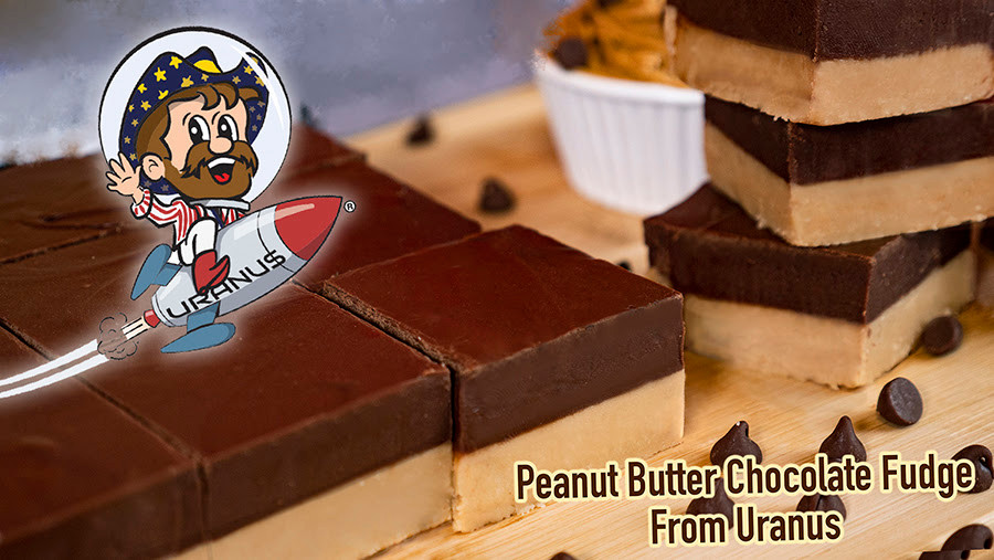 Peanut Butter Chocolate Fudge From Uranus