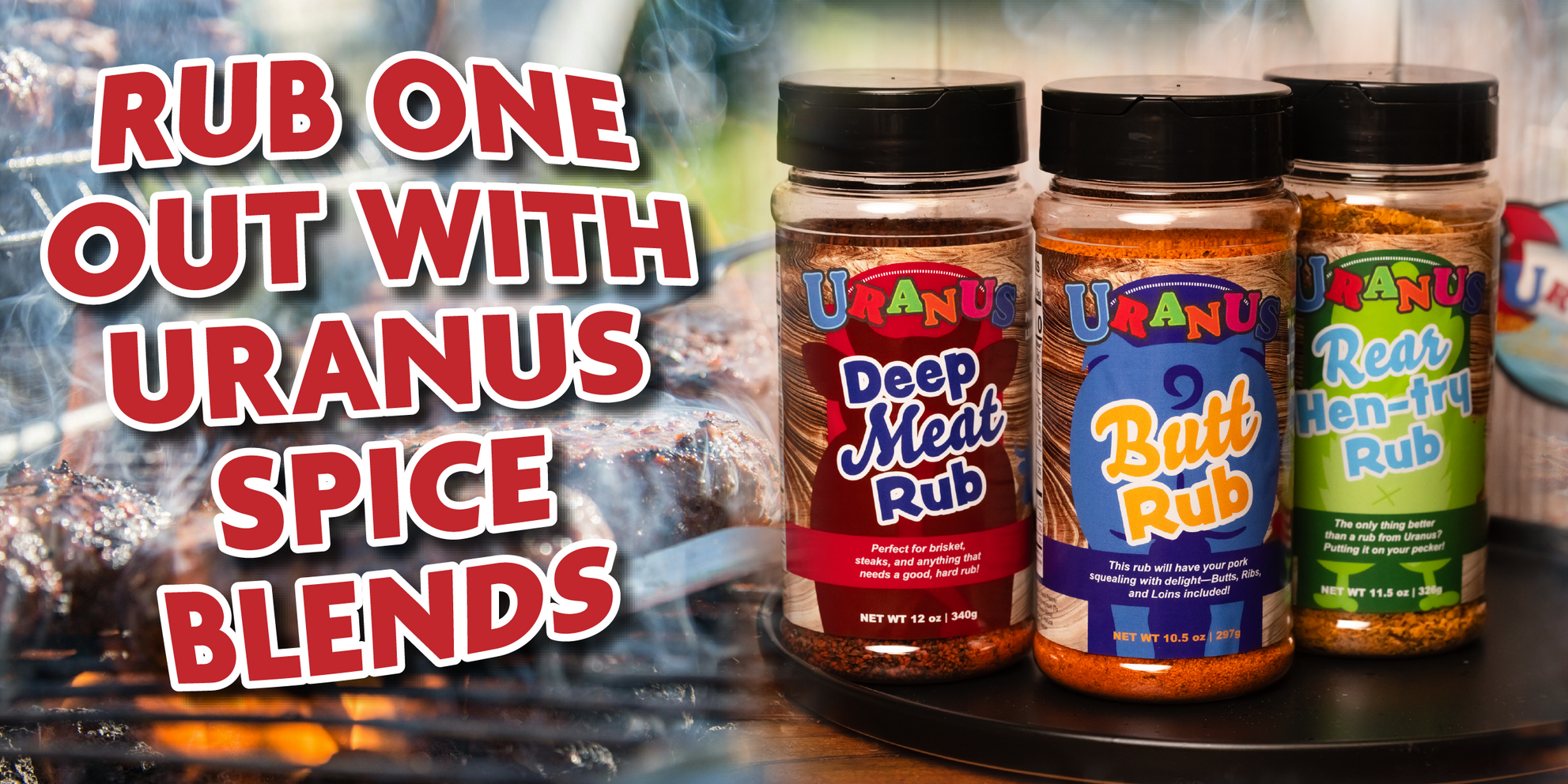 Rub One Out with Uranus Spice Blends