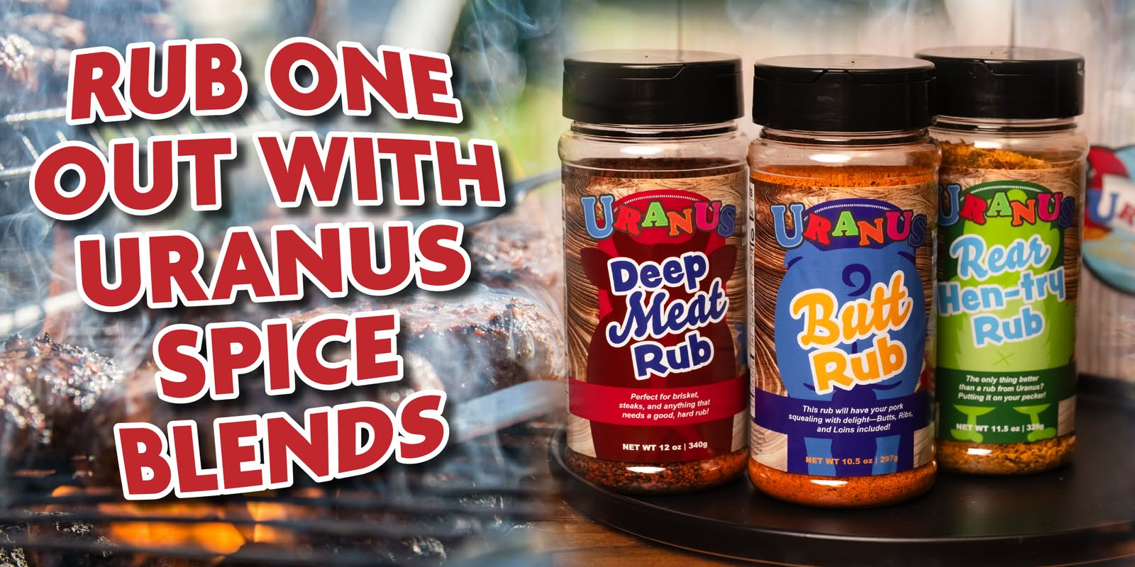 Rub One Out with Uranus Spice Blends