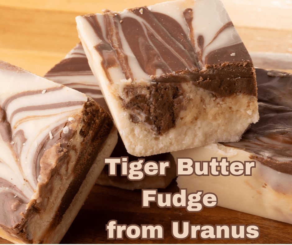 January Fudge of the Month- Tiger Butter