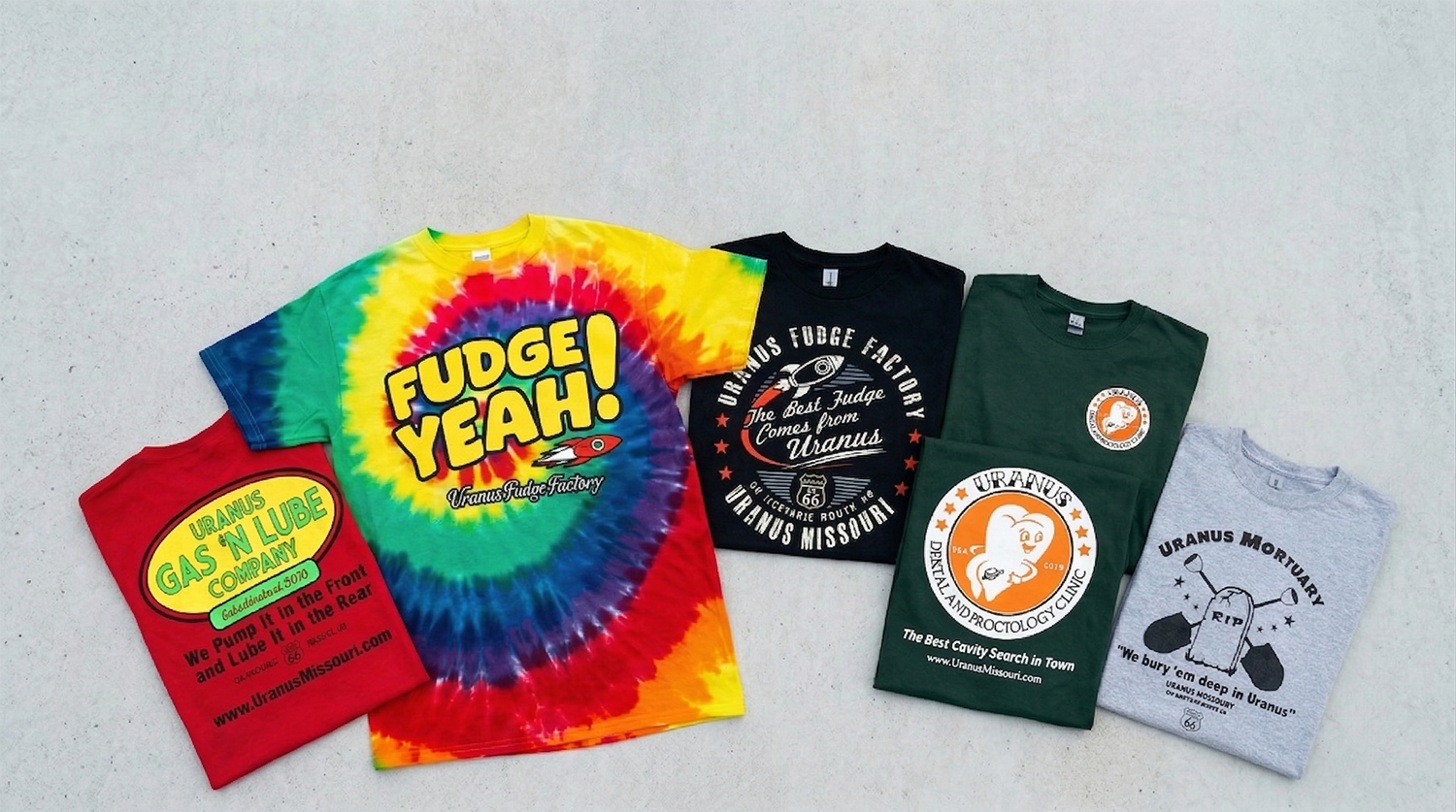 Funny T-Shirts That Never Go Out of Style: The Uranus Collection