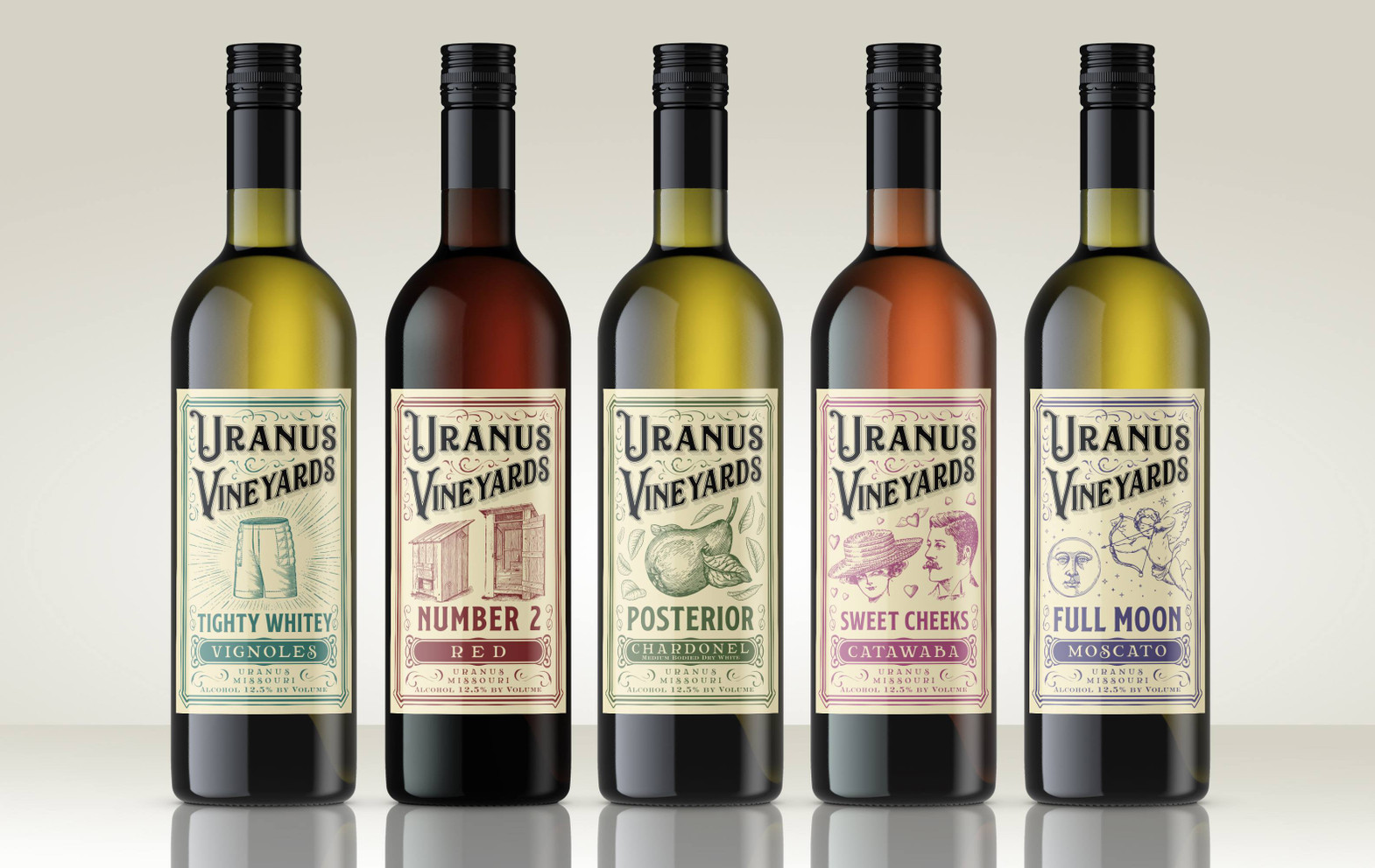 Uranus Vineyards Wine and Fudge Pairings
