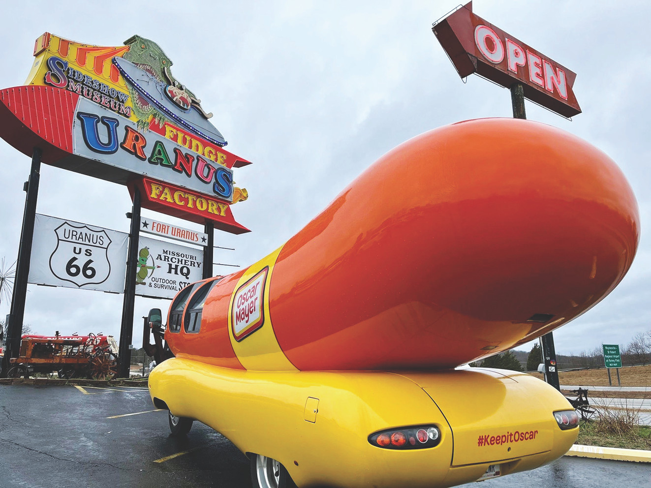 Wienermobile Enters Uranus