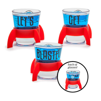Blasted Shot Glass Set (BMSG-0005)