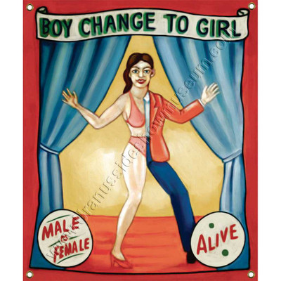 Boy to Girl Sideshow Banner Boy to Girl Sideshow Banner